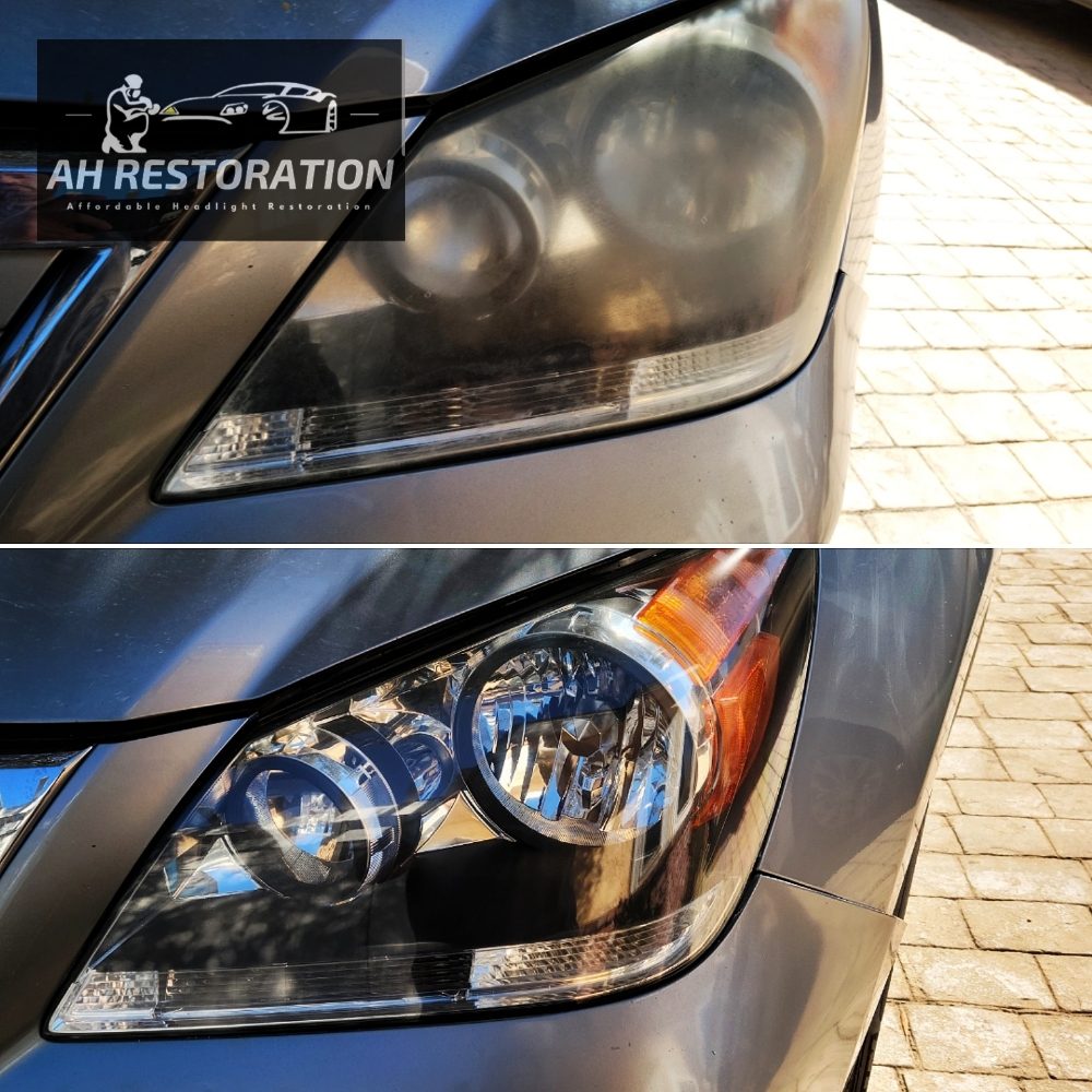 AFFORDABLE HEADLIGHT RESTORATION Austin, Texas Auto Detailing
