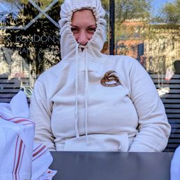Hiding from the bees.