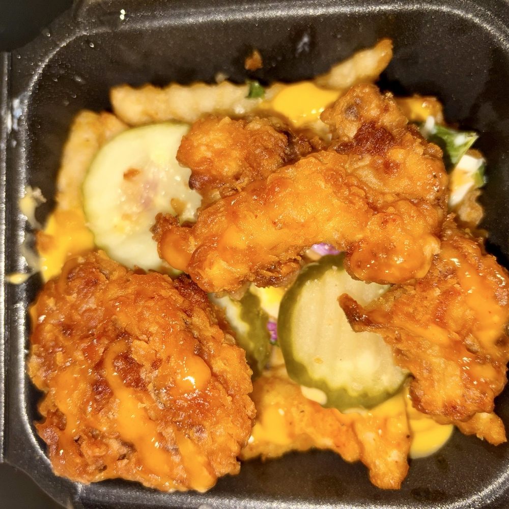 Dave's Hot Chicken - Small Cauliflower Top Loaded Fries - Chicken Shop Near Me - Columbia, South Carolina