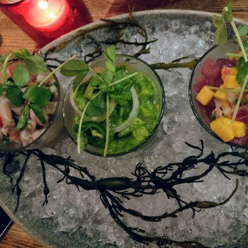 Frontera Grill - Trio of ceviche - Mexican Near Me - Chicago, Illinois Frontera Grill - Trio of ceviche - Mexican Near Me - Chicago, Illinois