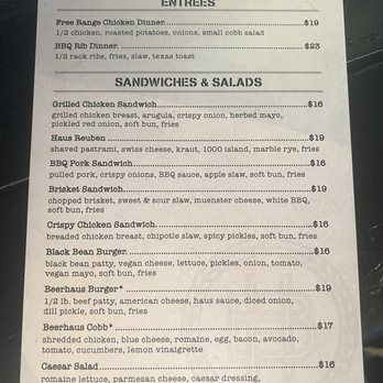 Beerhaus - Menu June 2024 - New American Near Me - Las Vegas, Nevada Beerhaus - Menu June 2024 - New American Near Me - Las Vegas, Nevada