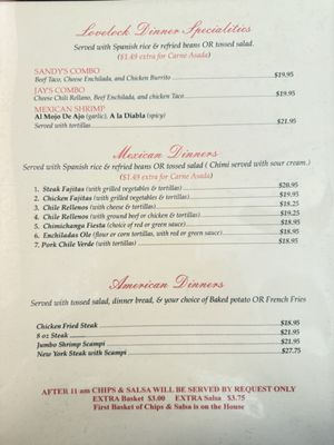 Menu photo 5 Lovelock Cafe Lovelock, NV