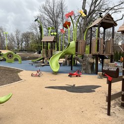 Newark Street Dog Park - Main play area