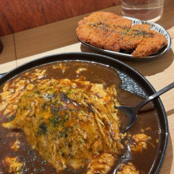Tenjou - Omurice lunch set - Ramen Near Me - New York, New York Tenjou - Omurice lunch set - Ramen Near Me - New York, New York
