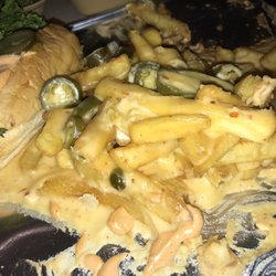 Route 66 Diner - Hier sieht man die Konsistenz der Soße .