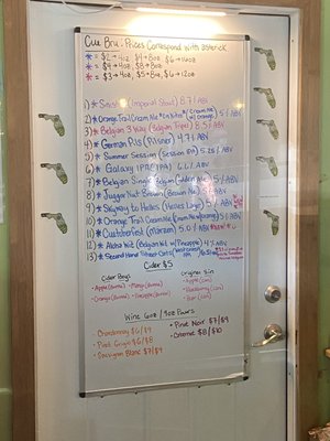 Menu photo 6 Cueni Brewing Dunedin, FL