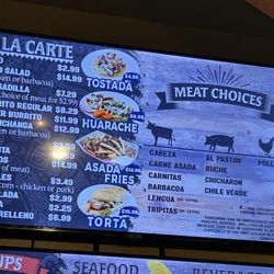 El Paisano Restaurant - Menu
