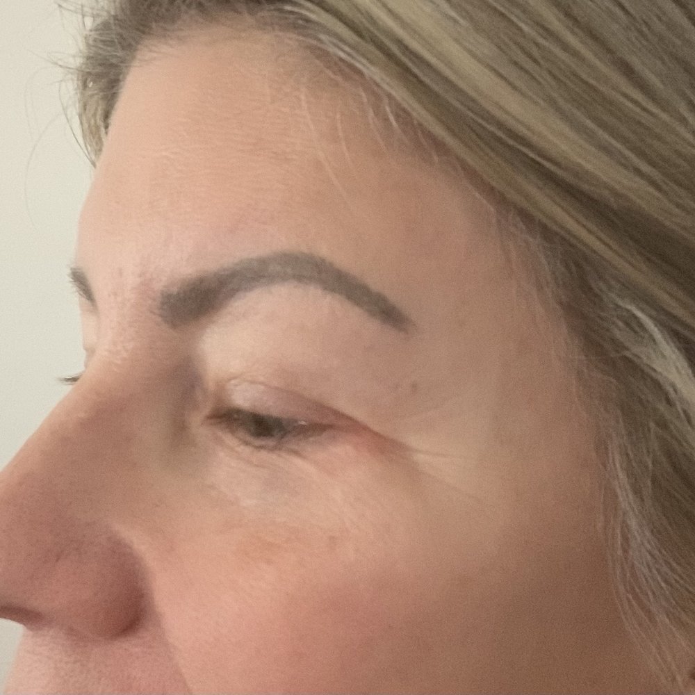 Bella Ink Permanent Makeup - Before-way too dark and weird shape! - Permanent Makeup Near Me - Portland, Oregon