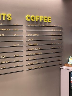 Yellow Light Coffee and Donuts by null