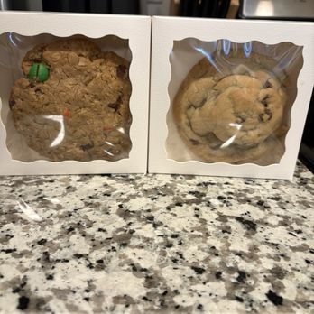 Cookie Co. Gilbert East - First cookie is M&M other cookie is the OG just chocolate chip - Bakeries Near Me - Gilbert, Arizona