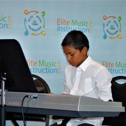 Elite Music Instruction - Piano / Keyboard at our 2017 Spring Music Recital