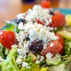 Greek Spot - Salad that comes w/ the Moussaka