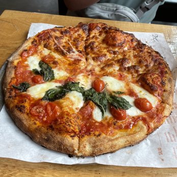 Blaze Pizza - 1/2 Red Vine (11-inch) and 1/2 cheese - Salad Near Me - Des Moines, Iowa