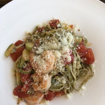 Posada Margherita - Most popular dish- homemade pasta with shrimp and veggies - Italian Near Me - Tulum, ROO