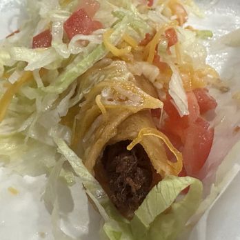 El Taco Bar - Taco 3 Rolled Tacos (Shredded Beef) - Tacos Near Me - Temecula, California