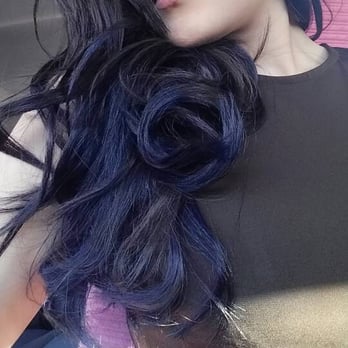LifeSpa Centreville - Purple-blue tone highlights by Lydia - Hair Salons Near Me - Centreville, Virginia