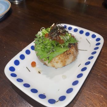 Gaku Yakitori - Onigiri w/salmon and ikura - Japanese Near Me - San Jose, California