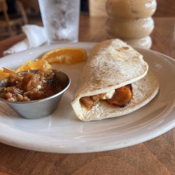 Penelope's Cafe - Bacon and egg taco - Mexican Near Me - Austin, Texas
