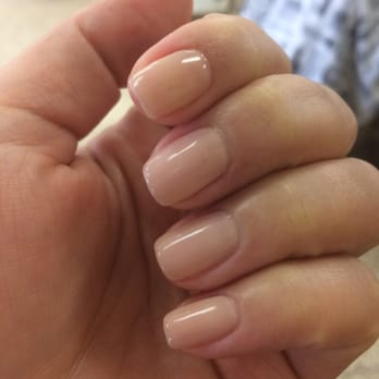 Leon Nails - CND Shellac Powder My Nose- 3 coats. - Nail Salons Near Me - Houston, Texas