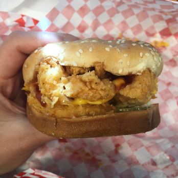 Krispy Krunchy Chicken - Irving - Krispy Zinger Sandwich ($4.99)- 4.5/5 stars - Burgers Near Me - Irving, Texas Krispy Krunchy Chicken - Irving - Krispy Zinger Sandwich ($4.99)- 4.5/5 stars - Burgers Near Me - Irving, Texas