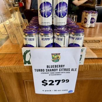 Hoppin' Frog Brewery - Blueberry shandy release - Breweries Near Me - Akron, Ohio Hoppin' Frog Brewery - Blueberry shandy release - Breweries Near Me - Akron, Ohio