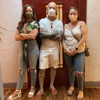 Body Electric - Us with Brian post-piercing ! - Tattoo Near Me - Los Angeles, California