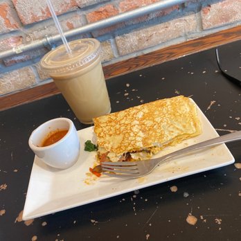 Breathe Coffee House - Coffee and Pizza Crepe - Coffee & Tea Near Me - Hays, Kansas