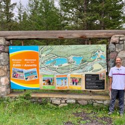 Annette Lake - I made it to Lake Annette.