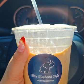 Blue Elephant Café - Iced Horchata Latte (So Delicious) - Cafes Near Me - Los Angeles, California Blue Elephant Café - Iced Horchata Latte (So Delicious) - Cafes Near Me - Los Angeles, California