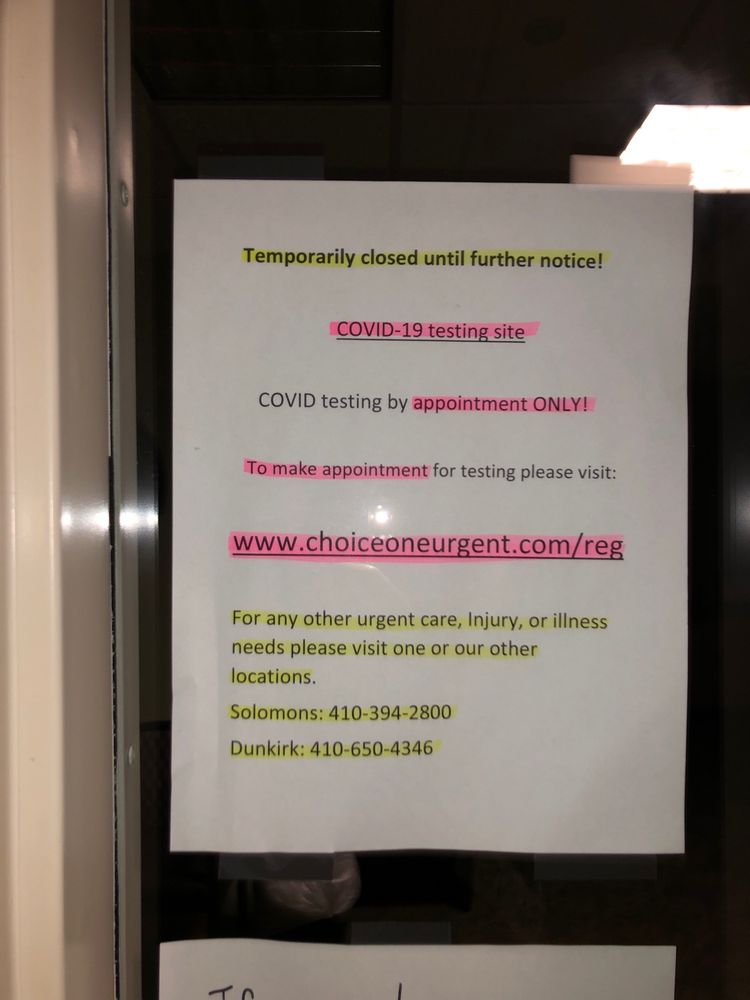 CALVERTHEALTH URGENT CARE PRINCE FREDERICK Updated October 2024