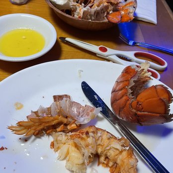 Kelly's Landing - Well this is two of my three lobstah tails. - Seafood Near Me - Fort Lauderdale, Florida Kelly's Landing - Well this is two of my three lobstah tails. - Seafood Near Me - Fort Lauderdale, Florida