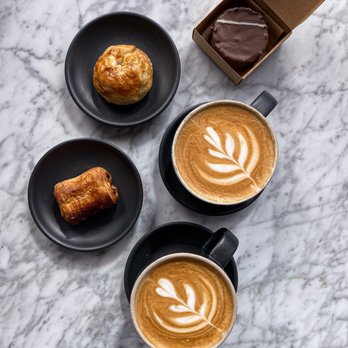Brew Brew - Eleva Breakfast Empanada, Mini Chocolate Croissant and Milk Chocolate Alfajores - Coffee & Tea Near Me - Brooklyn, New York