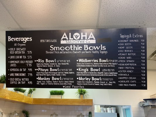 Menu photo 2 Aloha Smoothie Company Cape May, NJ Menu photo 2 Aloha Smoothie Company Cape May, NJ