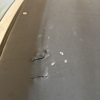 Acertus - holes in top near windshield - Vehicle Shipping Near Me - Overland Park, Kansas