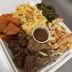 Lillie Bells - Smoked Turkey Greens, and Candied Yams better than your Mommas