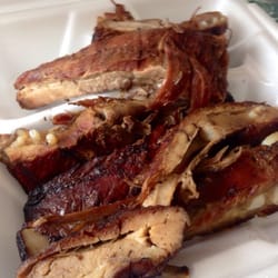 Buddy's Bar-B-Que - Half slab of ribs - huge portion!