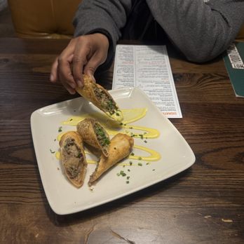 Not Your Average Joe's - Woodbridge - Cheese Steak Egg Rolls - New American Near Me - Woodbridge, Virginia