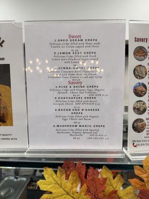Menu photo 5 G Taste Crepe Cafe Huntington, NY