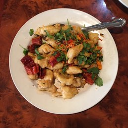 Spicy Savory Diced Fish