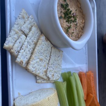Flying Machine Oyster Bar - Chilled pimento cheese - Burgers Near Me - Wrightsville Beach, North Carolina