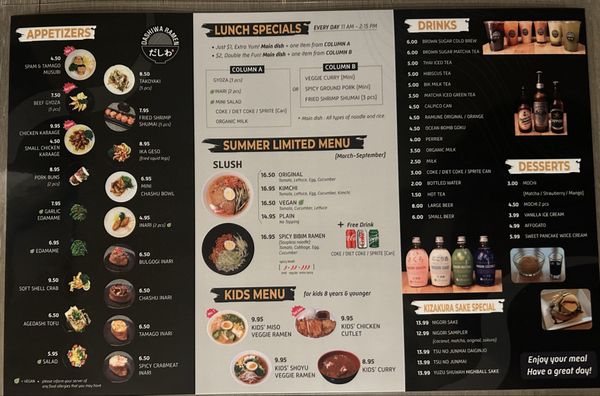 Menu photo 4 Dashiwa Ramen Arcadia, CA