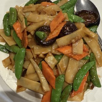 Great Wall Cuisine - Snap Peas, Bamboo, and Shiitake Mushrooms. - Dim Sum Near Me - Phoenix, Arizona