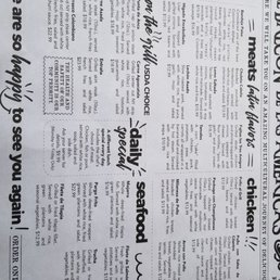 Menu Menu