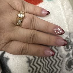 Hollywood Nails & Spa - Love my almost Christmas nails!