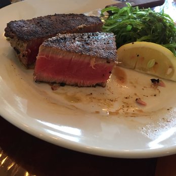 Chowder Ted's - Seared Tuna! (Took a bite already sorry) - Seafood Near Me - Jacksonville, Florida