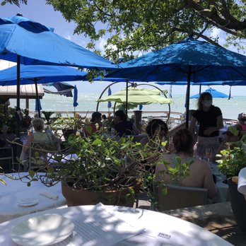 Louie's Backyard - View from our table. - New American Near Me - Key West, Florida