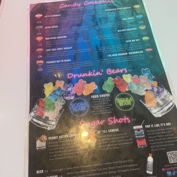 Candy Martini Bar - Menu - Candy Stores Near Me - Las Vegas, Nevada Candy Martini Bar - Menu - Candy Stores Near Me - Las Vegas, Nevada