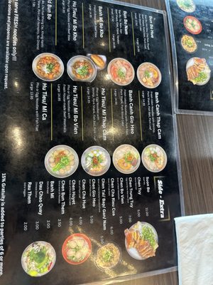 Menu photo 3 Vua Bun Bo Houston, TX