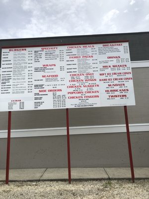 Menu photo 2 The Hut Drive Inn Nakusp, BC