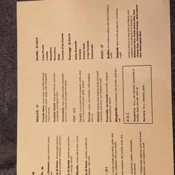 Lampo - Food menu. - Italian Near Me - Charlottesville, Virginia Lampo - Food menu. - Italian Near Me - Charlottesville, Virginia